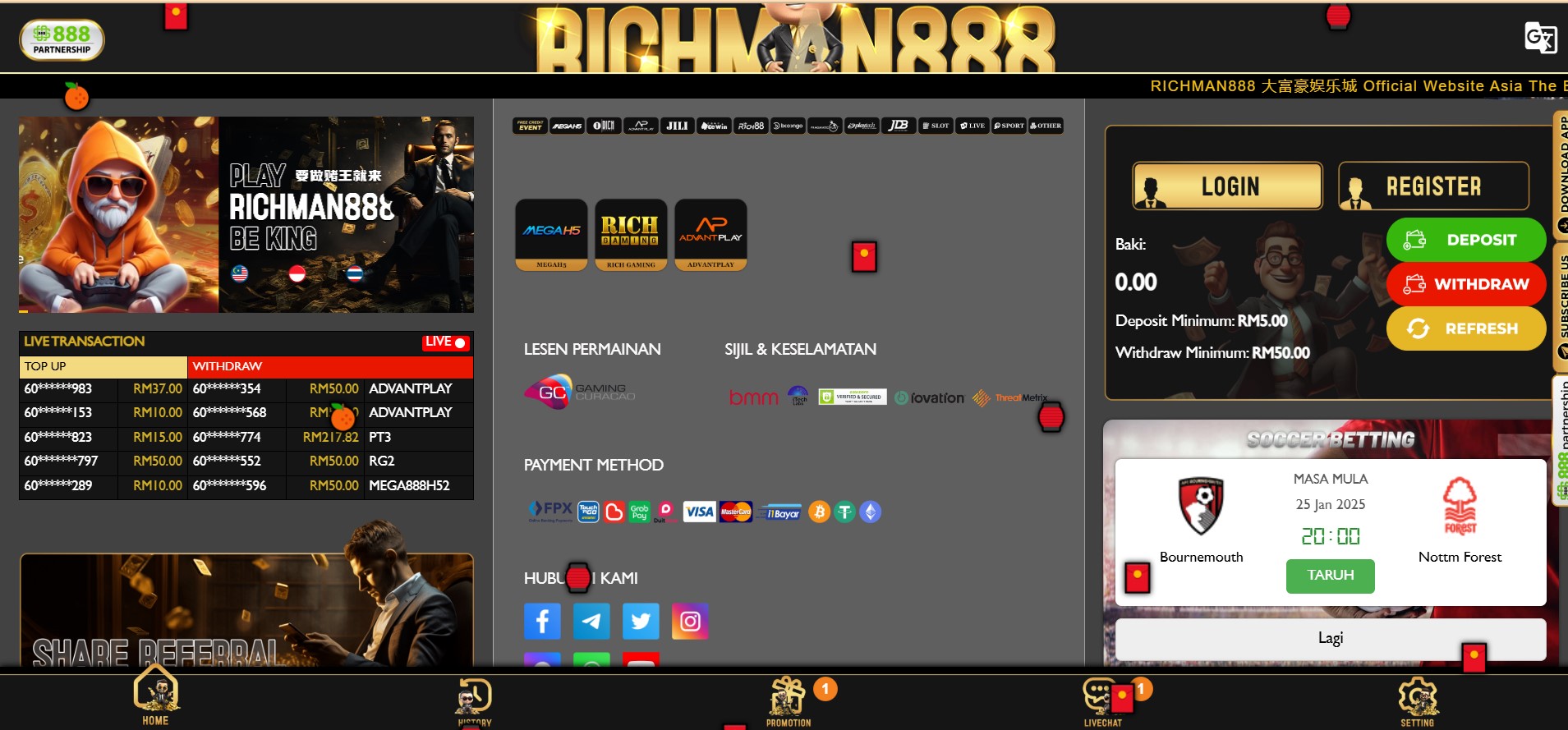 richman888 casino